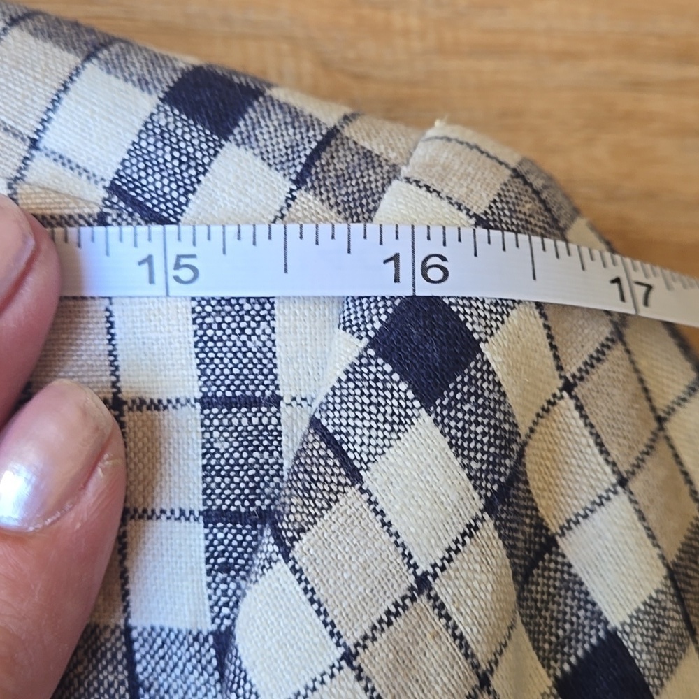 Requirements Linen Blend Plaid Blazer - Picture 8 of 10